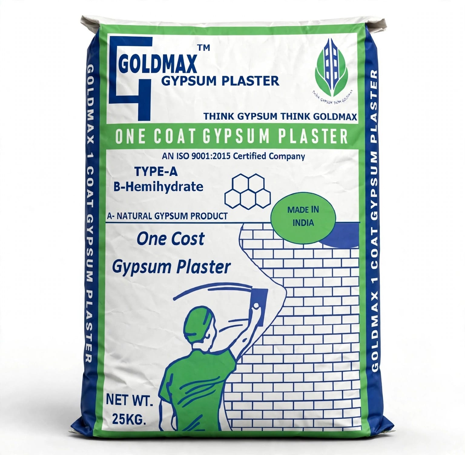 Goldmax One Coat Gypsum Plaster 25kg